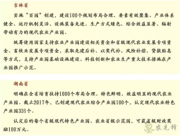 中央財政百億扶持資金支持現代農業產業園! 申請又需要哪些事項?