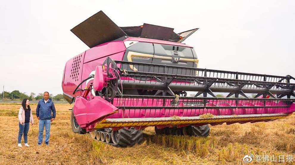 三水南山：&ldquo;巨無霸&rdquo;無人農機，炫酷亮相