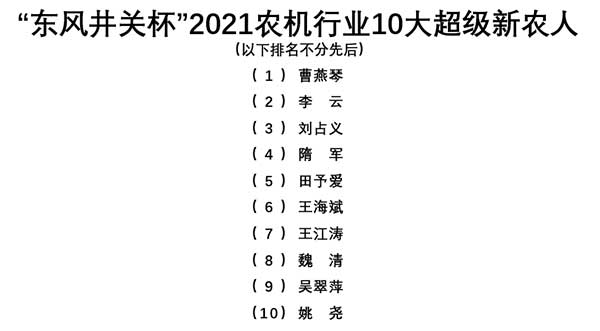 共話無人農(nóng)場裝備發(fā)展,盤點2021贏戰(zhàn)2022